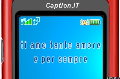 PER TE  AMORE